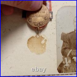 09/25 (CBR373) Diplôme + médailles ancien de la guerre 1914 1918 armée française