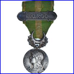 #1154596 France, Médaille Coloniale du Maroc, Guerre du RIF, WAR, Médaille, Tr