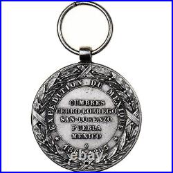 #1158996 France, Napoléon III, Expédition du Méxique, History, Médaille, 1862