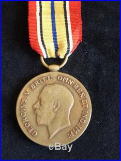 1914-1918 Médaille des Alliés Grande Bretagne Allied Subjects Medal