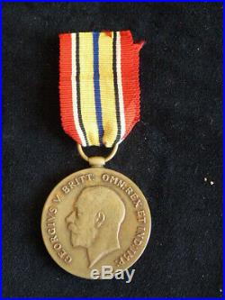 1914-1918 Médaille des Alliés Grande Bretagne Allied Subjects Medal