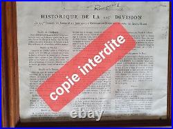2 documents 172ème Régiment d'Infanterie, 1915 1916, Citation à l'Ordre +