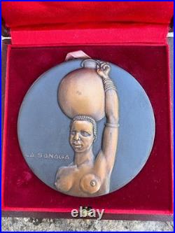 356b MEDAILLE Cameroun Énergie Électrique À EDEA 1953