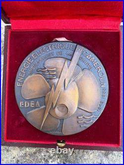 356b MEDAILLE Cameroun Énergie Électrique À EDEA 1953