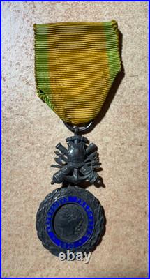 360c MEDAILLE Militaire 1870 4 type Biface Cuirasse