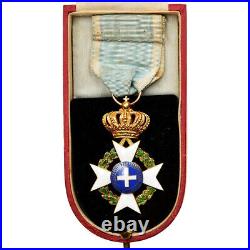 #3886 Grèce, Ordre Royal du Saint Sauveur, Croix d'Or du Chevalier, Médaille