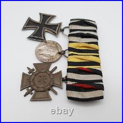 3er De Croix de Fer, Tapferkeitmedaille, Soldat, 1WK (118)