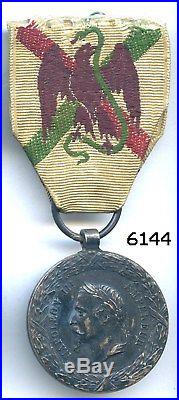 6144 Medaille Du Mexique II Empire