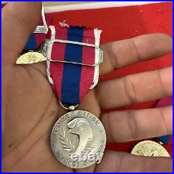 9 Médaille Armée nation défense nationale république Française troupe de marine