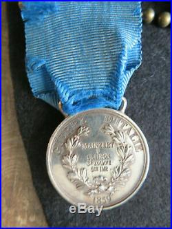 AVM médaille de la valeur militaire sarde attribuée
