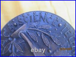 Albert De Jaeger Enorme Medaille En Bronze Modele Sur Aviation