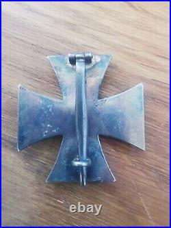 Allemagne Croix De Fer 1ère Classe Argent WWI Première Guerre 1914 P1569