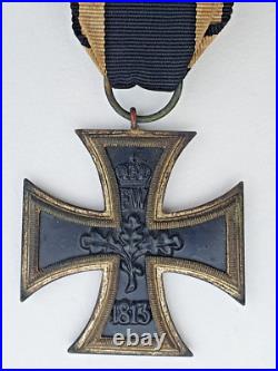 Allemagne Croix de Fer 1914, originale, long ruban