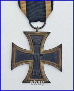 Allemagne Croix de Fer 1914, originale, long ruban