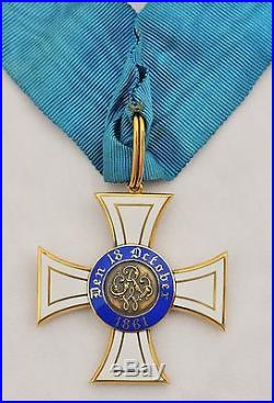 Allemagne, Prusse, Ordre de la Couronne, croix de commandeur en or
