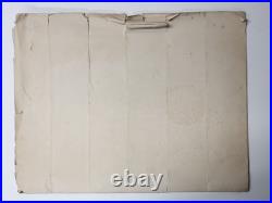 Ancien Brevet Diplôme Médaille officier Ordre Royal du Cambodge 1893