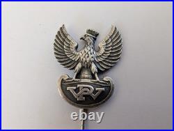 Ancien Insigne Aigle D'officier De L'armée Polonaise En France Polish Badge