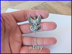 Ancien Insigne Aigle D'officier De L'armée Polonaise En France Polish Badge