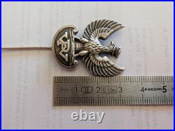Ancien Insigne Aigle D'officier De L'armée Polonaise En France Polish Badge