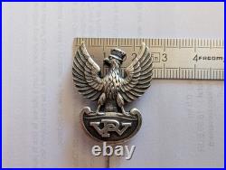 Ancien Insigne Aigle D'officier De L'armée Polonaise En France Polish Badge