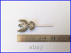 Ancien Insigne Aigle D'officier De L'armée Polonaise En France Polish Badge Ancien Insigne Aigle D'officier De L'armée Polonaise En France Polish Badge