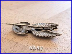 Ancien Insigne Aigle D'officier De L'armée Polonaise En France Polish Badge