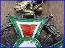 Ancienne médaille militaire ordre notre Dame de Guadalupe Mexique Napoléon