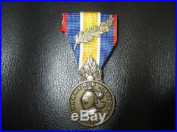 Ancienne médaille de la Gendarmerie avec palme