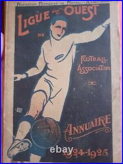 Annuaire 1924-1925, Ligue de L'Ouest, Football Association