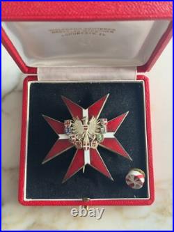 Autriche Ordre Du Mérite De La République Plaque D'officier Avec Écrin