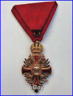 Autriche Ordre de François Joseph, chevalier en or
