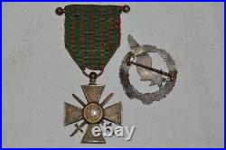 Aviation 1914/1918-croix De Guerre 1917-citations-brevet Observateur Matricule