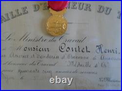 BREVET DE SPECIALITE TIREUR GRENADIER classé 1921. RARE INSIGNE NANCY