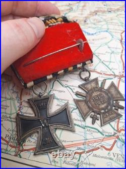 Barrette 2 EK FEK combattant avant croix d'honneur croix de fer 2. Classe EK2