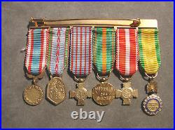 Barrette Reductions Medailles Militaire Croix Du Combattant