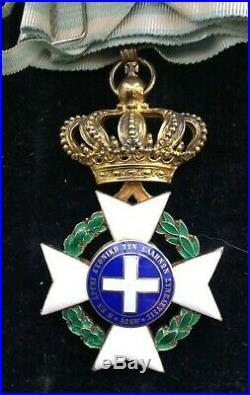 Bel ensemble de Grand Officier de l'ordre du Saint Sauveur, de Grèce