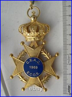 Belgique Commandeur Ceac Confederation Europeenne Des Anciens Combattants