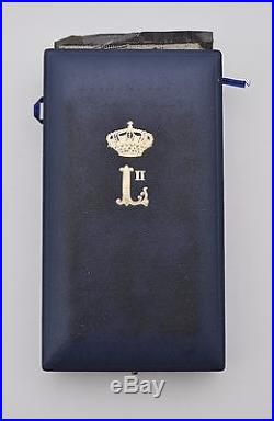 Belgique Croix de commandeur de l'ordre de Léopold II, légende bilingue
