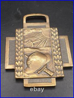 Belgique Ordre 1914 1918 SALUS PATRIAE SUPREMA LEX Croix de Feu 1er WW2 RAR