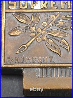 Belgique Ordre 1914 1918 SALUS PATRIAE SUPREMA LEX Croix de Feu 1er WW2 RAR