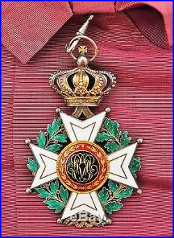 Belgique Ordre de Léopold, ensemble de grand croix