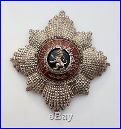 Belgique plaque de Grand Croix de l'ordre de Léopold