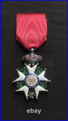 Belle Légion D'honneur Chevalier Second Empire Napoléon III Médaille Ordonnance