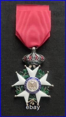 Belle Légion D'honneur Chevalier Second Empire Napoléon III Médaille Ordonnance