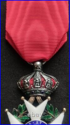 Belle Légion D'honneur Chevalier Second Empire Napoléon III Médaille Ordonnance