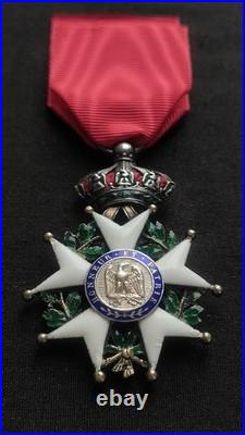 Belle Légion D'honneur Chevalier Second Empire Napoléon III Médaille Ordonnance