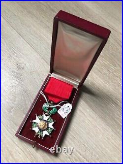 Belle Médaille Coffret Chevalier Legion Honneur XIX-XXéme Argent