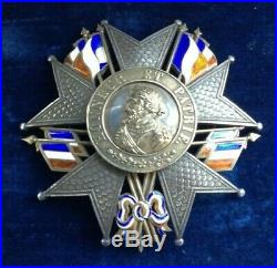 Belle plaque de Grand Officier de la Légion d'Honneur période Louis Philippe
