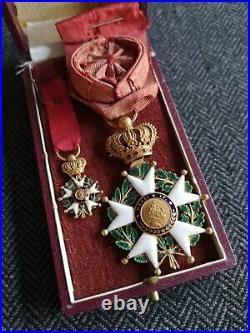 Bijou D'officier Ordre De La Légion D'honneur Monarchie De Juillet + Réduction
