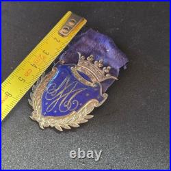 Blason chiffre de la reine Marie-Antoinette de styke louis XVI & XIXeme siecle